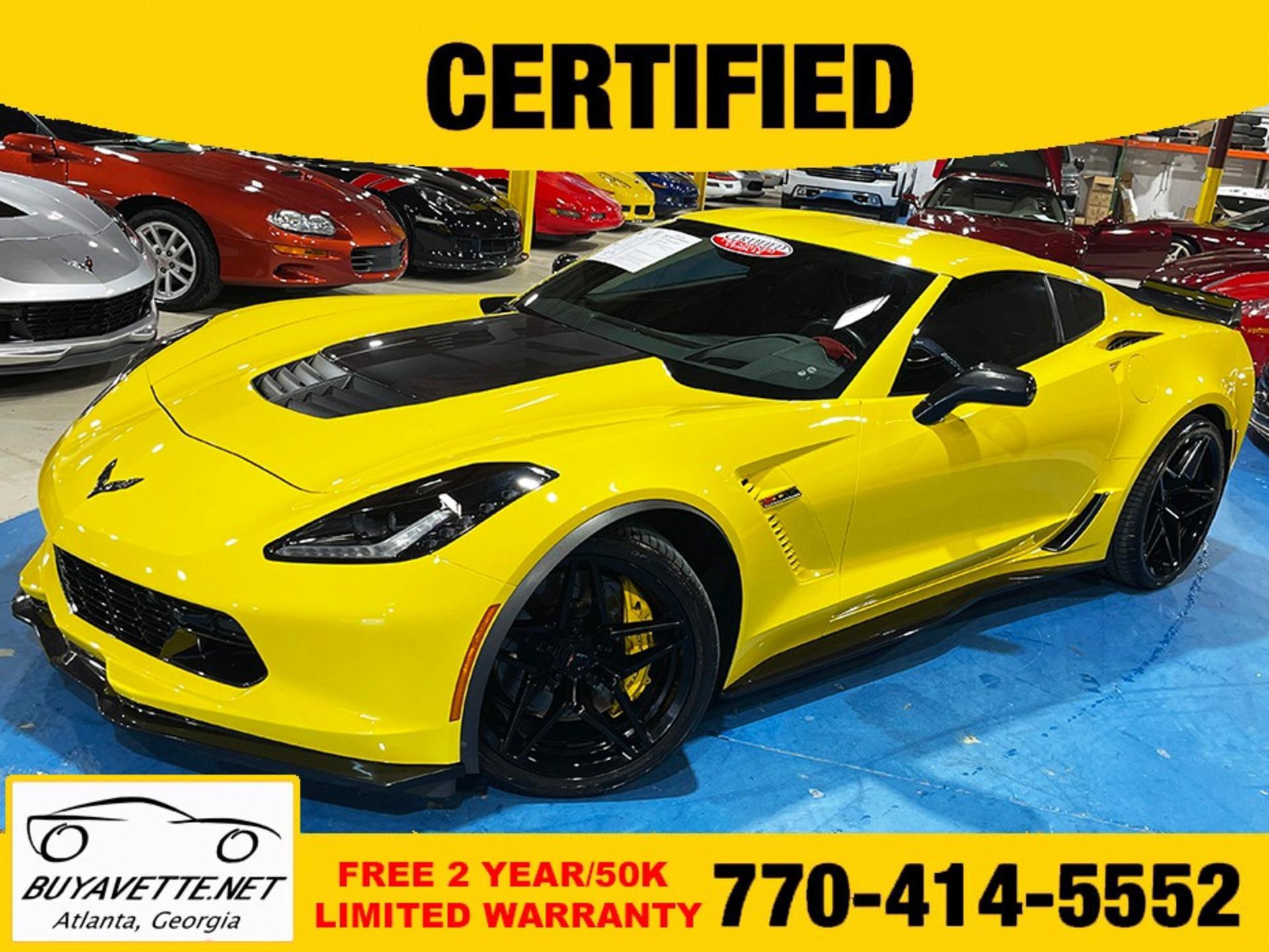 Used 2016 Chevrolet Corvette Z06 w/ 3LZ Preferred Equipment Group RWD image 1