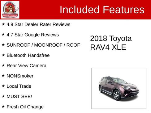 Used 2018 Toyota RAV4 XLE image 4