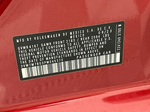 Certified 2023 Volkswagen Jetta SE w/ Panoramic Sunroof Package FWD image 30