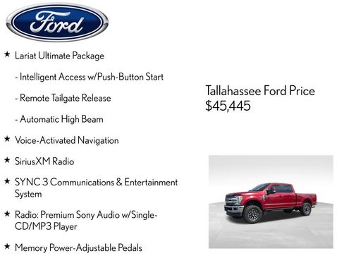 Used 2018 Ford F250 Lariat w/ Lariat Ultimate Package image 13