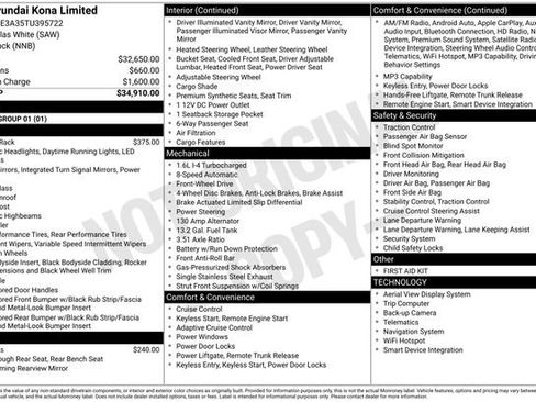 New 2026 Hyundai Kona Limited image 18