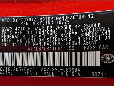 New 2026 Toyota Camry Hybrid image 25