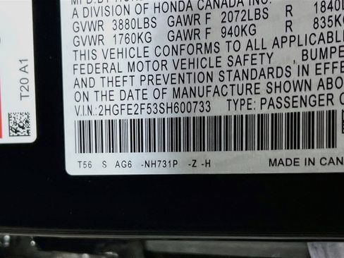 Used 2025 Honda Civic Sport image 26
