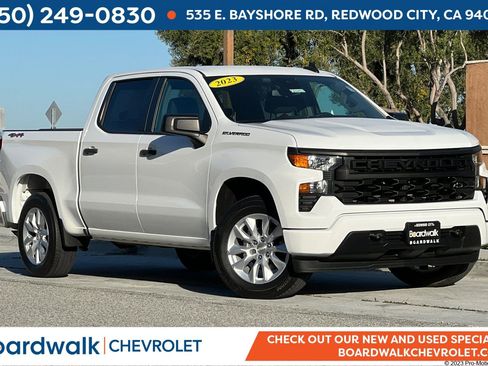 Used 2023 Chevrolet Silverado 1500 Custom w/ LPO, Dark Essentials Package image 1
