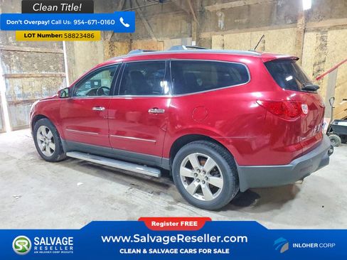 Used 2012 Chevrolet Traverse LTZ w/ LPO, 'HIT The Road' Package AWD/4WD image 3