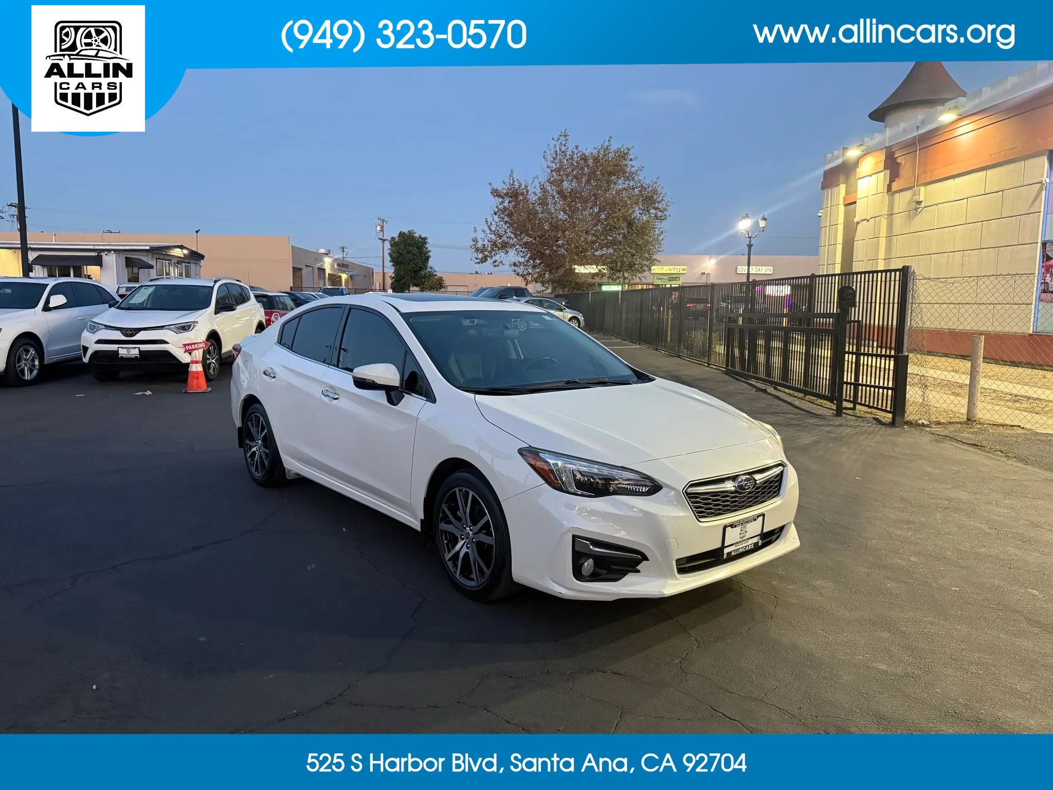 Used 2017 Subaru Impreza 2.0i Limited w/ Moonroof/BSD & Rcta/Eyesight AWD/4WD image 3