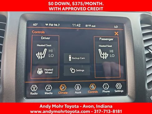 Used 2020 Jeep Cherokee Trailhawk w/ Cold Weather Group AWD/4WD image 21