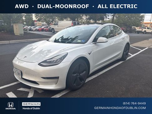 Used 2020 Tesla Model 3 Long Range AWD/4WD image 1