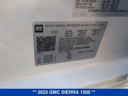 Used 2023 GMC Sierra 1500 Denali w/ Denali Reserve Package AWD/4WD image 24