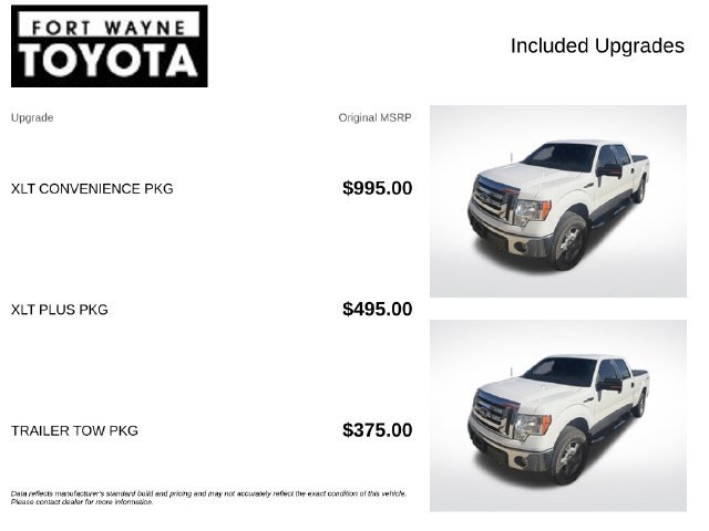 Used 2012 Ford F150 XLT w/ XLT Convenience Pkg AWD/4WD image 4