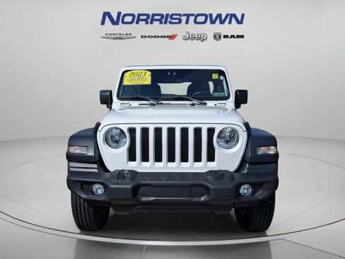 Certified 2023 Jeep Wrangler Unlimited Sport w/ Sun And Sound Package AWD/4WD image 2