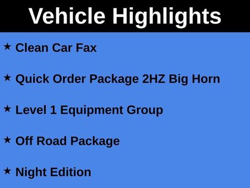 Used 2021 RAM 2500 Big Horn w/ Night Edition image 4