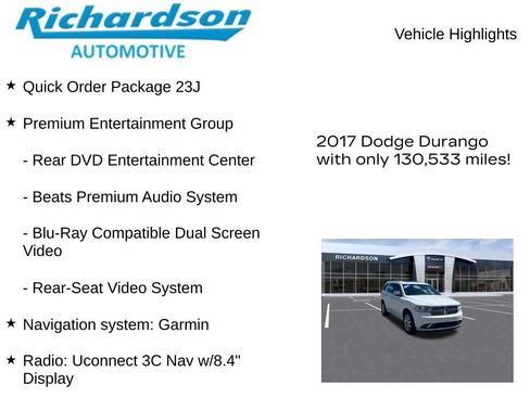 Used 2017 Dodge Durango Citadel w/ Premium Entertainment Group AWD/4WD image 11