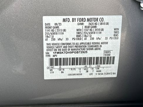 Certified 2023 Ford Explorer XLT image 29
