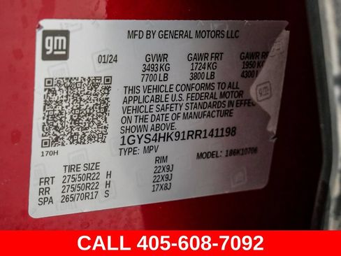 Used 2024 Cadillac Escalade V w/ Heavy-Duty Trailer Package AWD/4WD image 45