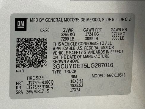 Used 2020 Chevrolet Silverado 1500 LT w/ Texas Edition image 27