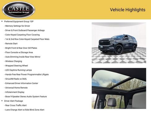 Used 2023 Chevrolet Tahoe RST w/ Luxury Package AWD/4WD image 4