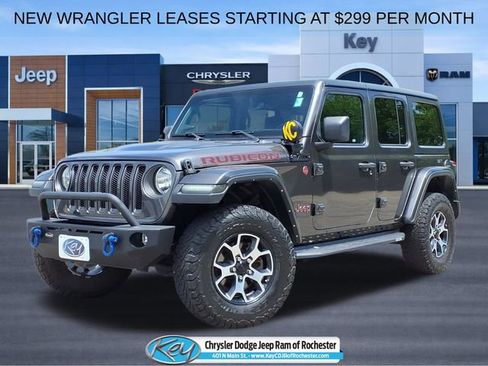 Used 2021 Jeep Wrangler Unlimited Rubicon AWD/4WD image 1