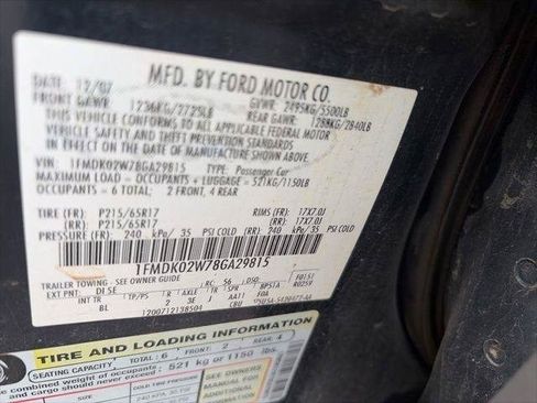 Used 2008 Ford Taurus X SEL FWD image 7