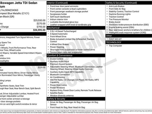 Used 2013 Volkswagen Jetta TDI FWD image 11