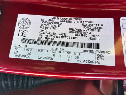 Used 2015 Ford F150 XLT w/ XTR Package image 12