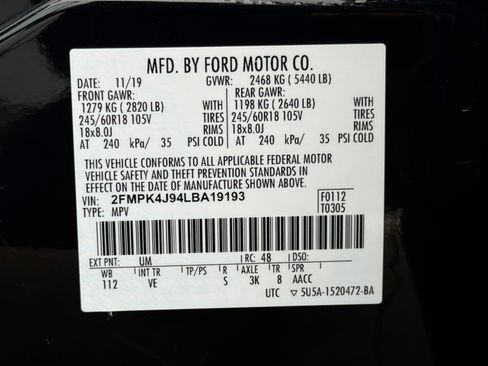 Used 2020 Ford Edge SEL w/ Convenience Package image 42