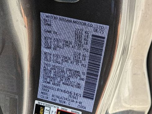 New 2026 Nissan Frontier S w/ S Utility Package image 32