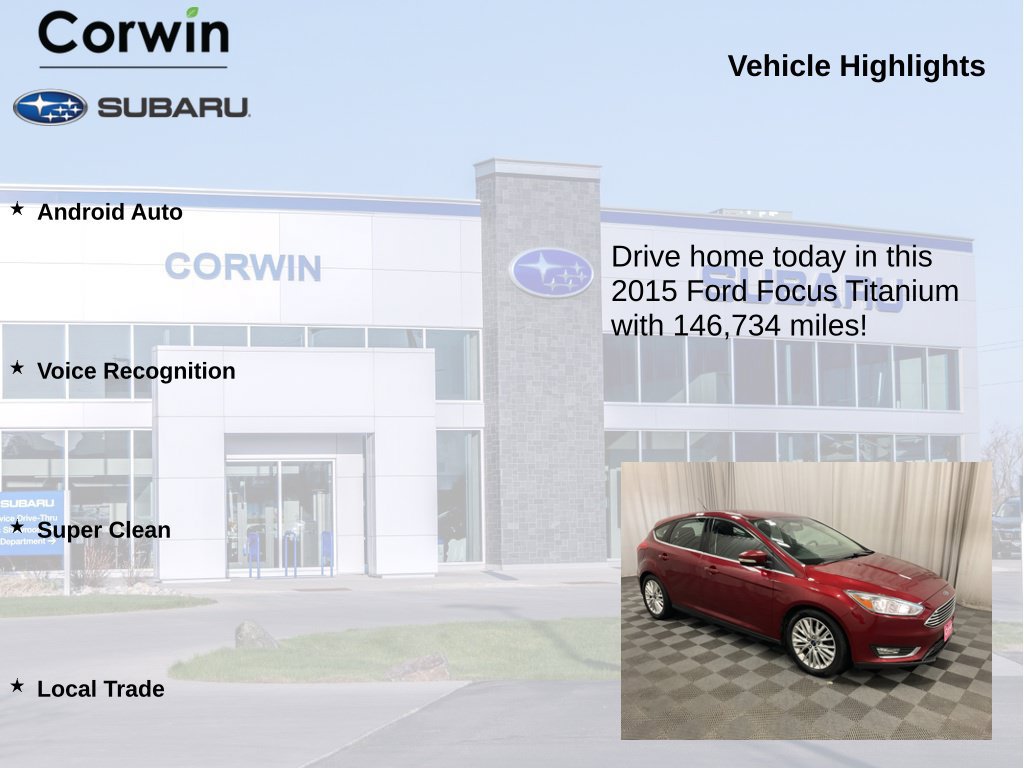 Used 2015 Ford Focus Titanium FWD image 6