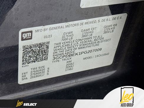 Used 2023 Chevrolet Silverado 1500 Custom w/ LPO, Dark Essentials Package image 30