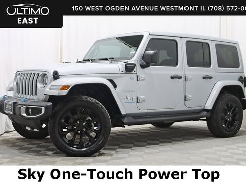 Used 2022 Jeep Wrangler Unlimited Sahara w/ Cold Weather Group image 1