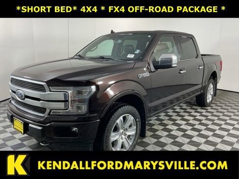 Used 2020 Ford F150 Platinum w/ Technology Package AWD/4WD image 1