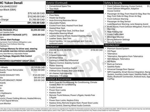 Used 2017 GMC Yukon Denali w/ Open Road Package AWD/4WD image 26