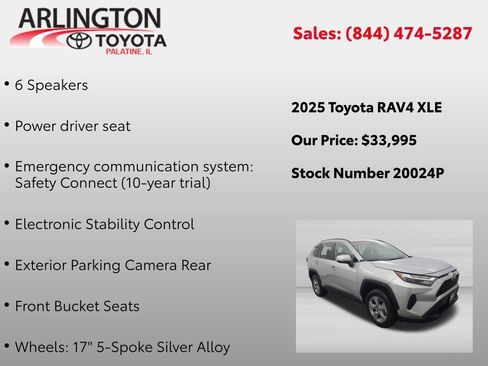 Used 2025 Toyota RAV4 XLE AWD/4WD image 4