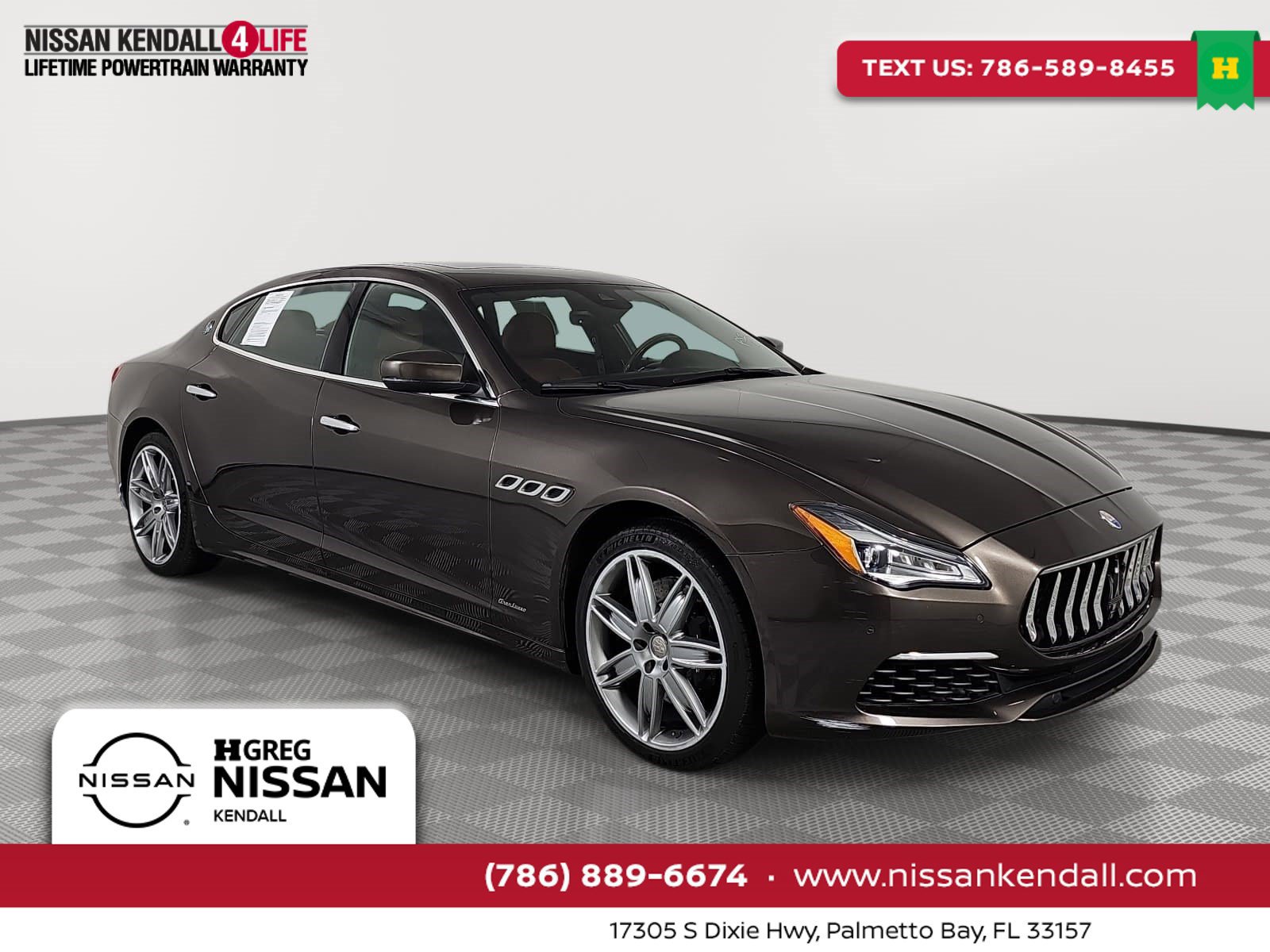 Used 2018 Maserati Quattroporte S GranLusso Q4 AWD/4WD image 1