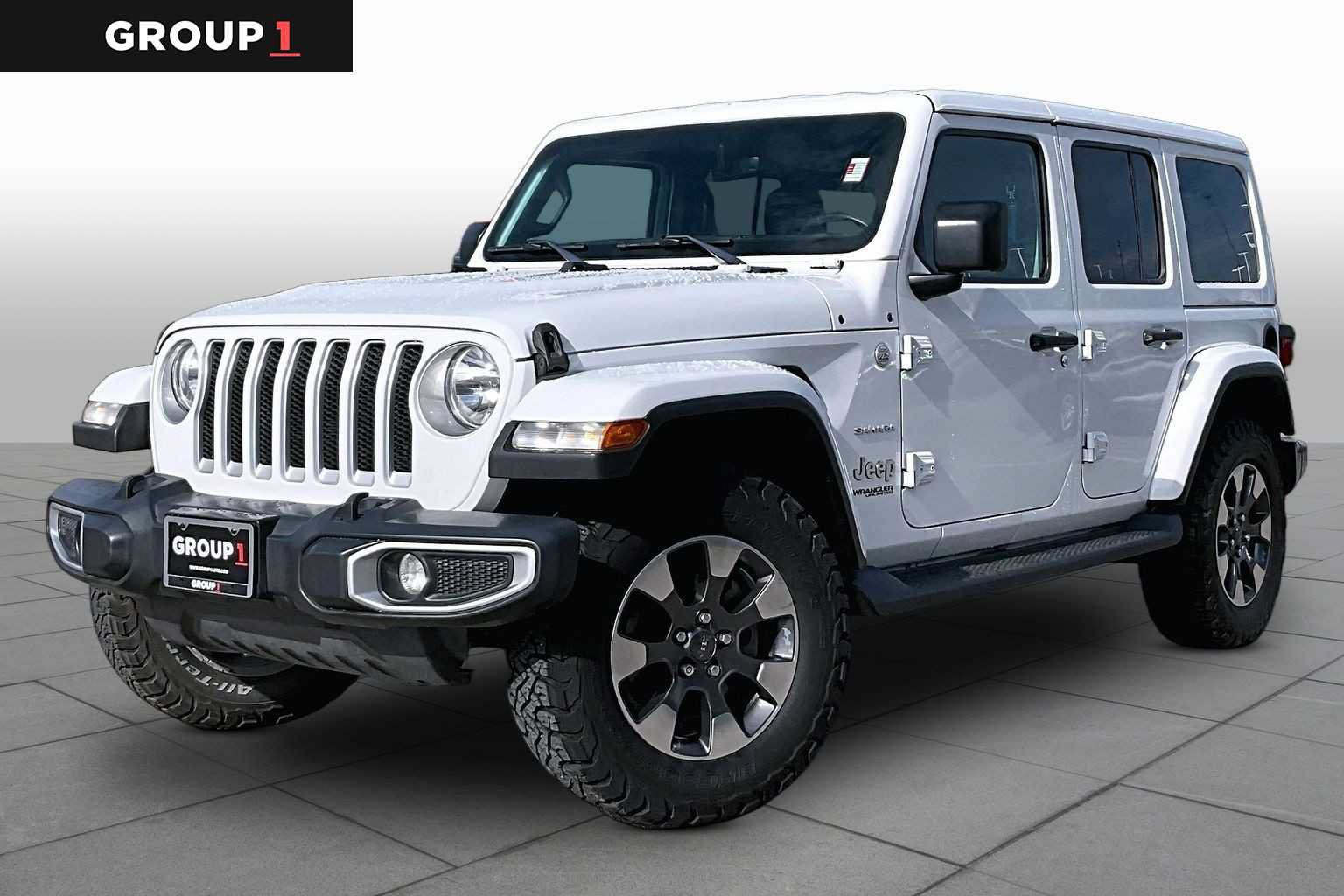 Used 2018 Jeep Wrangler Unlimited Sahara AWD/4WD image 1