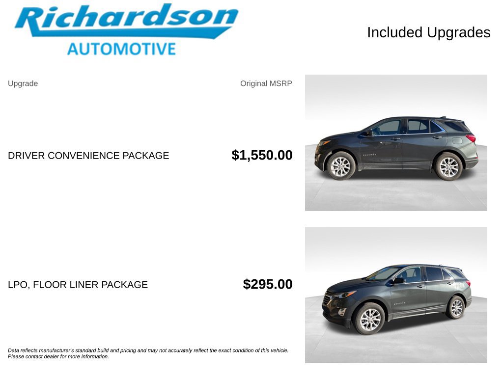 Used 2020 Chevrolet Equinox LT w/ Driver Convenience Package AWD/4WD image 7