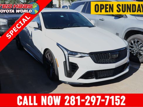 Used 2022 Cadillac CT4 V Blackwing w/ Driver Assist Package image 1