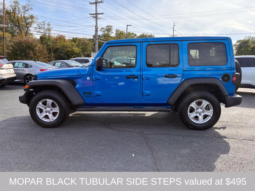 Used 2021 Jeep Wrangler Unlimited Sport w/ Sun And Sound Package AWD/4WD image 4