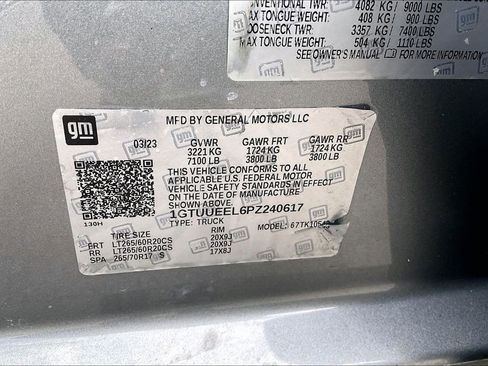 Used 2023 GMC Sierra 1500 AT4 w/ AT4 Preferred Package image 21