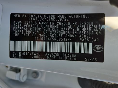 Used 2024 Toyota Camry SE FWD image 33