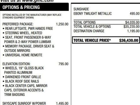 Used 2020 GMC Terrain SLT w/ Preferred Package image 2