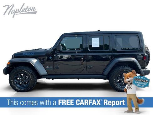Used 2023 Jeep Wrangler Unlimited w/ Sun & Screen Package AWD/4WD image 2