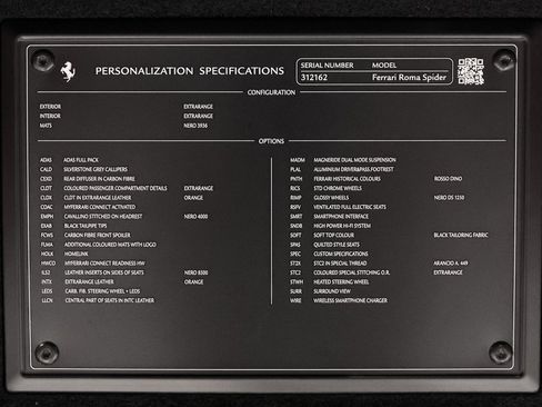 Certified 2025 Ferrari Roma Spider image 21