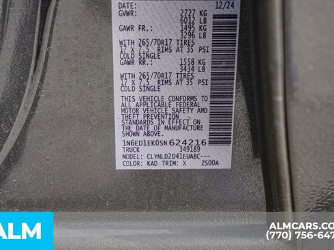 Used 2025 Nissan Frontier PRO-4X w/ Pro Convenience Package image 63