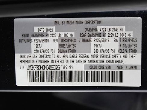 Used 2021 MAZDA CX-5 Grand Touring w/ GT Premium Package image 21