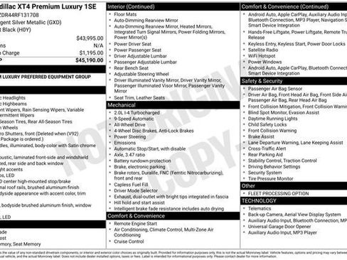 Used 2024 Cadillac XT4 Premium Luxury image 35