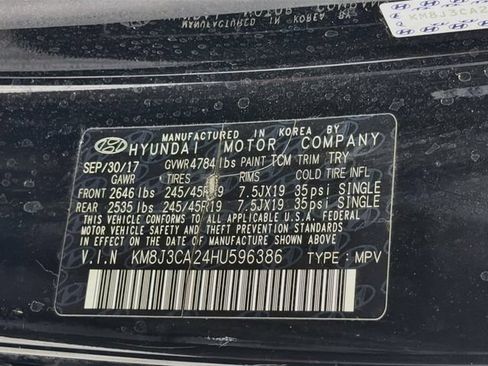 Used 2017 Hyundai Tucson Limited w/ Limited Ultimate Package 03 AWD/4WD image 39