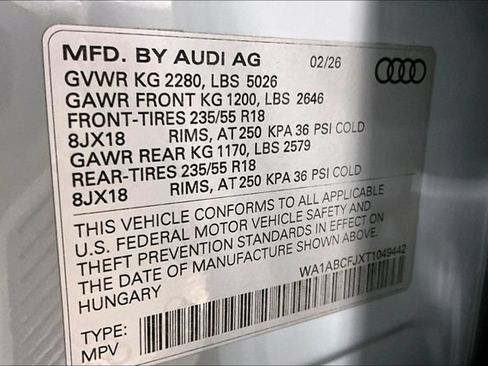 Used 2026 Audi Q3 quattro 2.0T AWD/4WD image 24