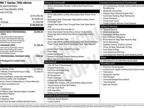 New 2026 BMW 760i xDrive 760i xDrive image 11