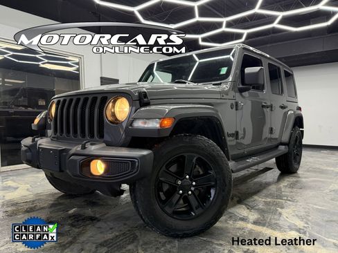 Used 2021 Jeep Wrangler Unlimited Sahara image 1